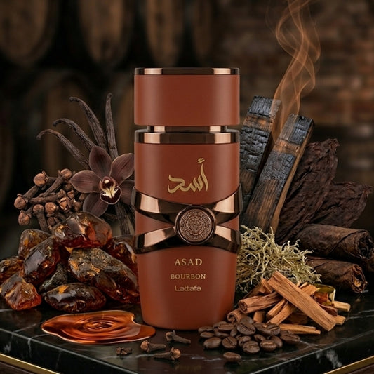 Decant Asad Bourbon Lattafa 3-5-10ml